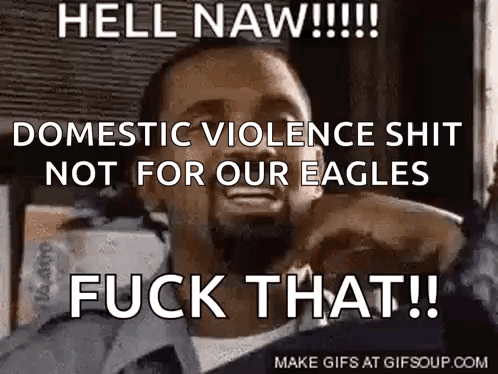Man With Beard Holding Gun Hell Naw Sign GIF