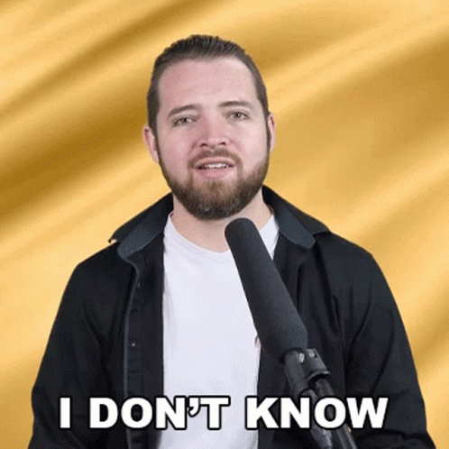 Man With Beard Holding Microphone GIF