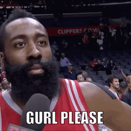 Man With Beard Holding Microphone Saying Curl Please