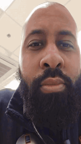 Man With Beard in Aldi Jacket