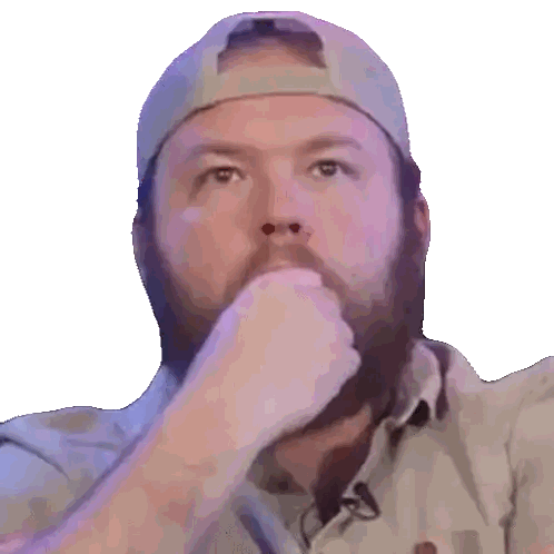 Man With Beard in Baseball Cap