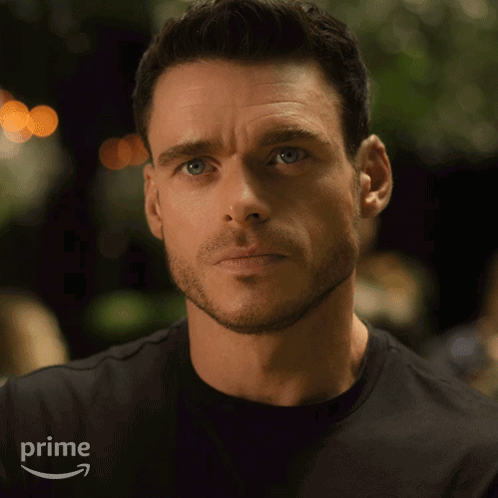 Man With Beard In Black Shirt Saying Prime GIF