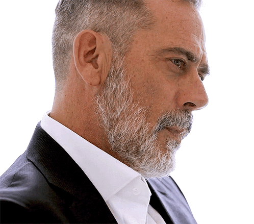 Man With Beard In Black Suit And White Shirt GIF