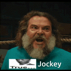 Man With Beard In Blue Jockey Shirt GIF
