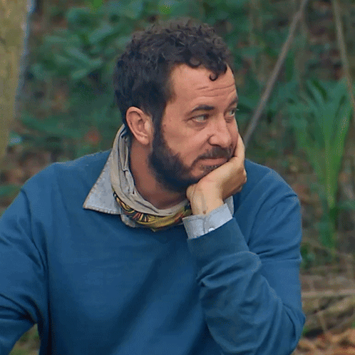 Man With Beard in Blue Sweater