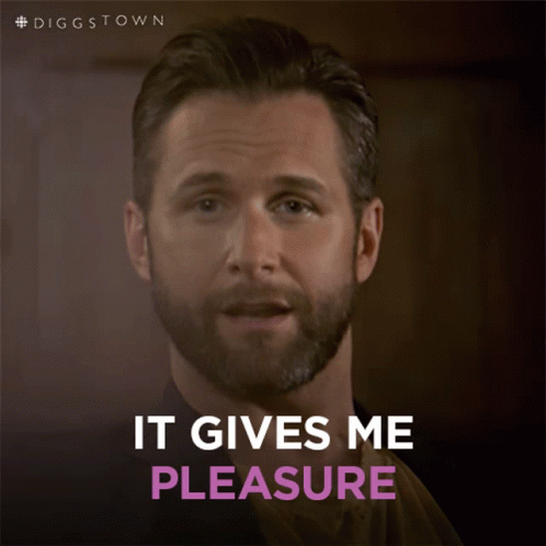 Man With Beard In Colorful Shirt GIF