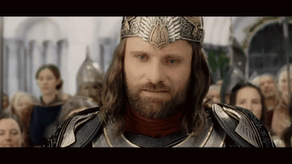 Man With Beard In Crown And Armor GIF