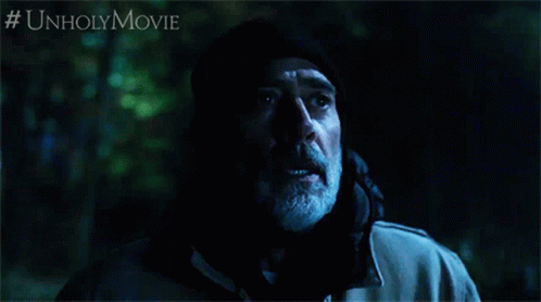 Man With Beard In Darkness #UnholyMovie GIF