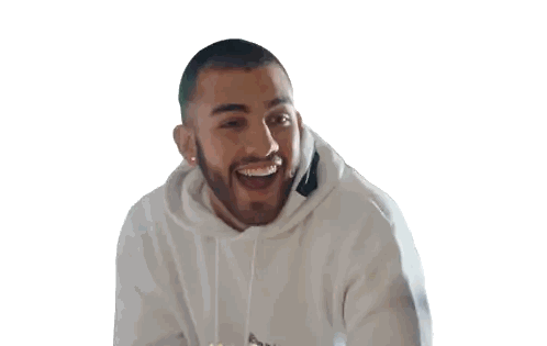 Man with Beard in Emporio Armani Hoodie