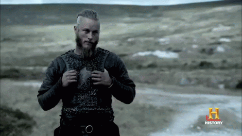 Man With Beard In Field Saying History GIF