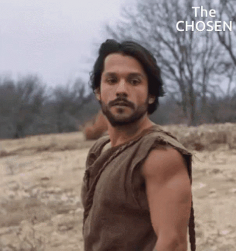 Man With Beard in Field With The Chosen