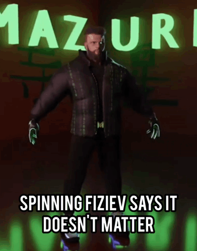 Man with Beard in Front of Mazuri Poster