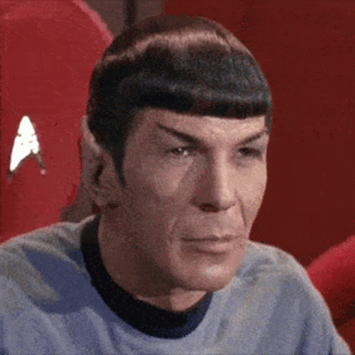 Man with Beard in Star Trek Uniform