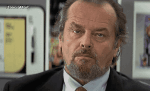 Man With Beard In Suit And Tie GIF