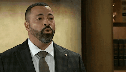Man With Beard In Suit And Tie Surprised GIF
