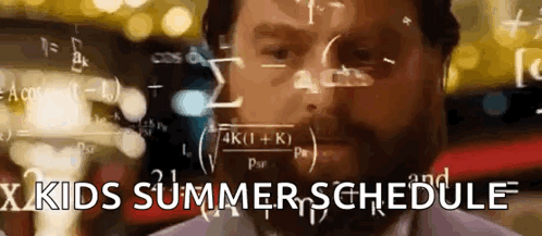 Man With Beard Looking At Math Equations GIF