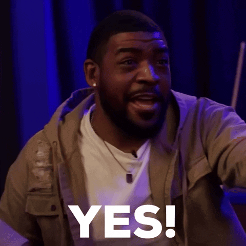 Man With Beard Making Yes Gesture