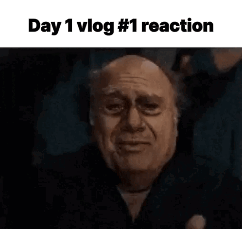 Man With Beard Pointing Day 1 Vlog #1 Reaction