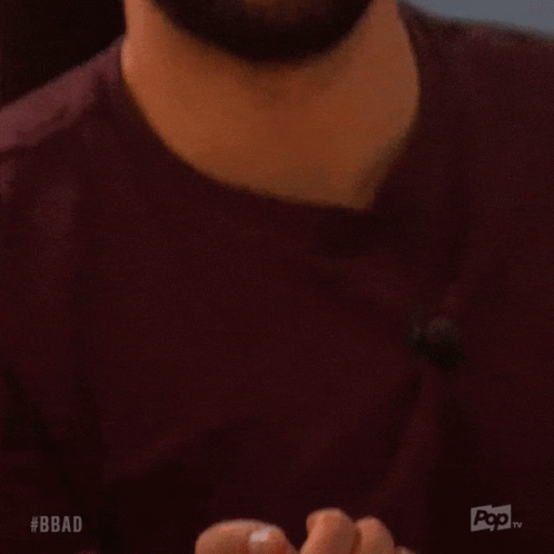 Man With Beard Saying Dork
