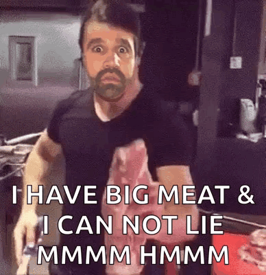 Man With Beard Saying If You're Great People Will Know It GIF