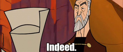 Man with Beard Saying Indeed