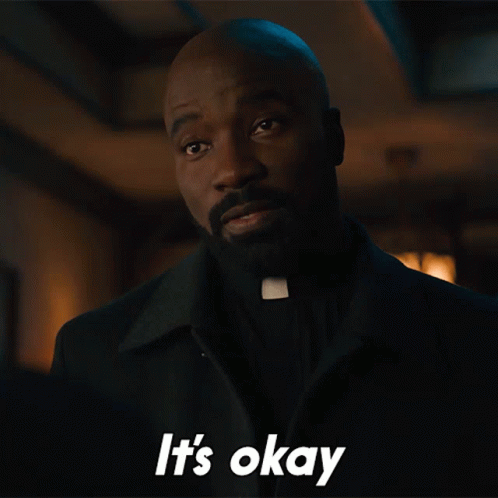 Man with Beard Saying Its Okay