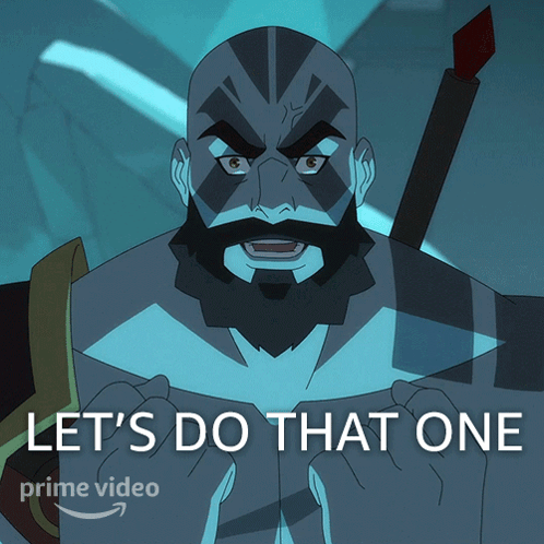 Man With Beard Saying Let's Do That One Prime Video