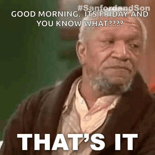 Man With Beard Saying That's It