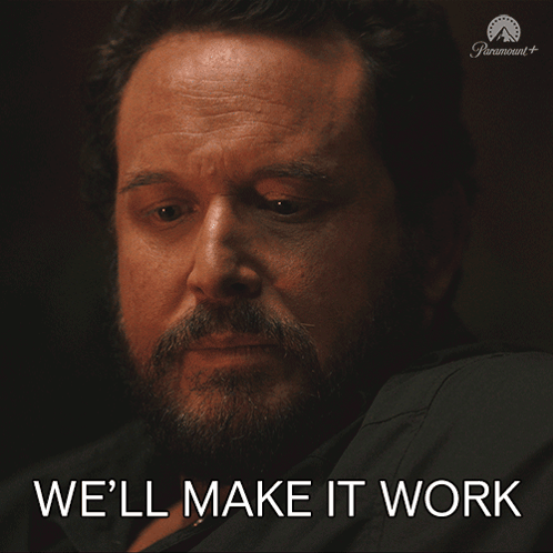 Man With Beard Saying We Will Make It Work GIF