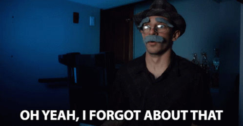 Man with Beard Says I Have No Memory