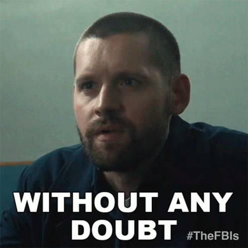 Man With Beard Says Without Any Doubt GIF