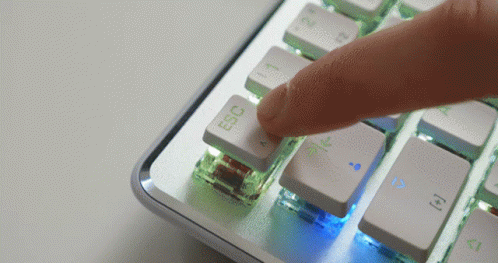 Man With Beard Sitting At Desk In Office GIF