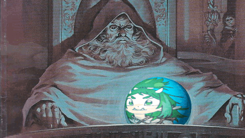 Man With Beard Sitting Before Globe