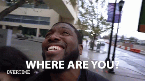 Man with Beard Smiling Saying Where Are You Overtime