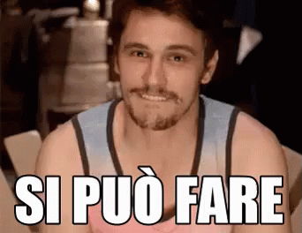 Man With Beard Smiling Si Puo Fare GIF