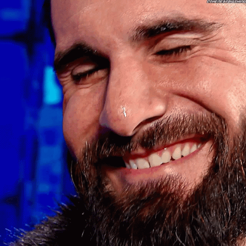 Man with Beard Smiling