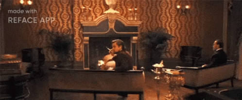 Man With Beard Smoking Cigarette GIF