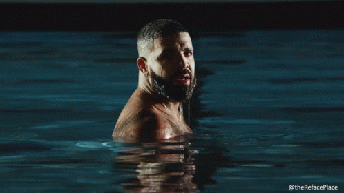 Man With Beard Standing In Water GIF