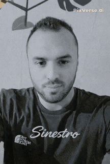 Man With Beard Wearing Sinestro Shirt