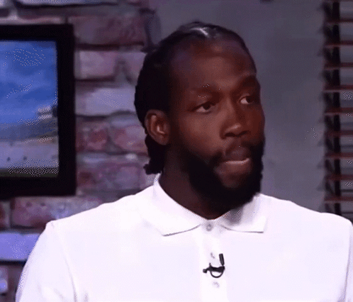 Man With Beard Wearing White Shirt P GIF
