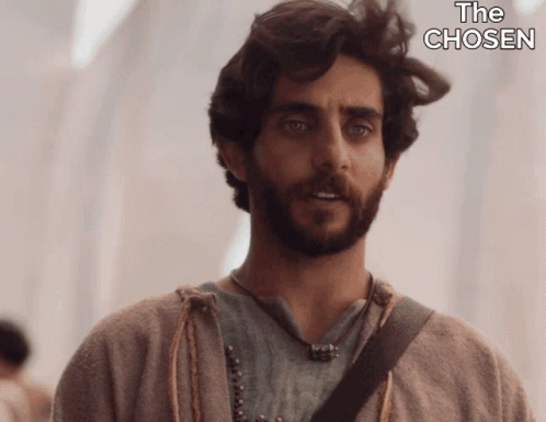 Man With Beard With Words The Chosen