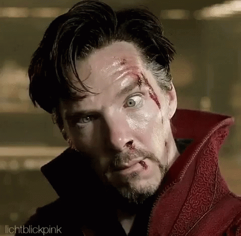 Man with Blood and Beard