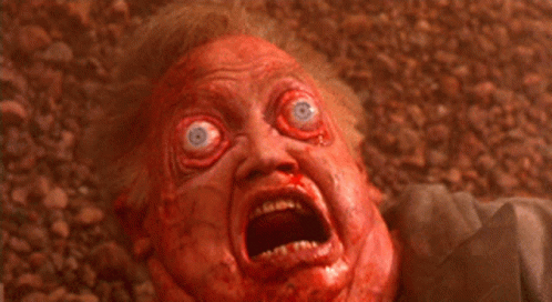 Man With Blood Coming Out Of Eyes GIF