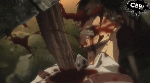 Man With Blood Coming Out Of Mouth CBN Logo GIF