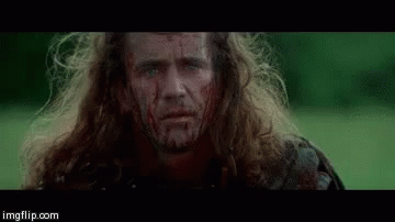 Man With Blood On Face GIF