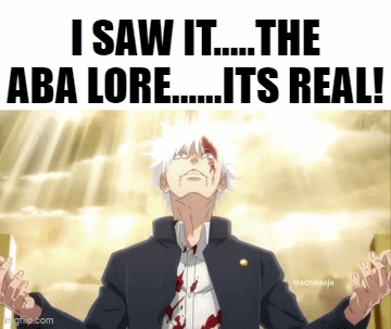 Man With Blood On Face Saying I Saw It The Aba Lore Its Real GIF