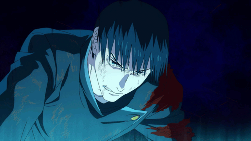 Man With Bloody Hand On Chest GIF