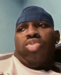 Man With Blue Headband