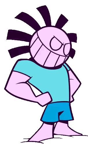 Man With Blue Shirt and Shorts