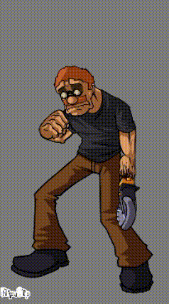 Man With Boxing Gloves